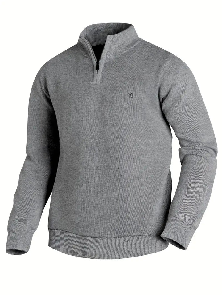 Aryan - Jersey Informal De Punto Con Cremallera