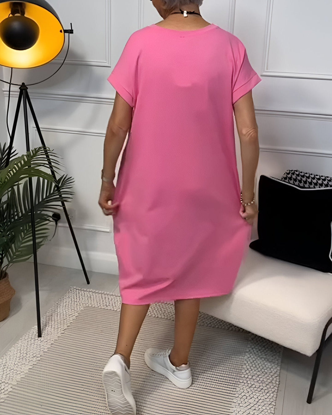 Jocelyn  - Vestido Informal y Cómodo Con Bolsillos