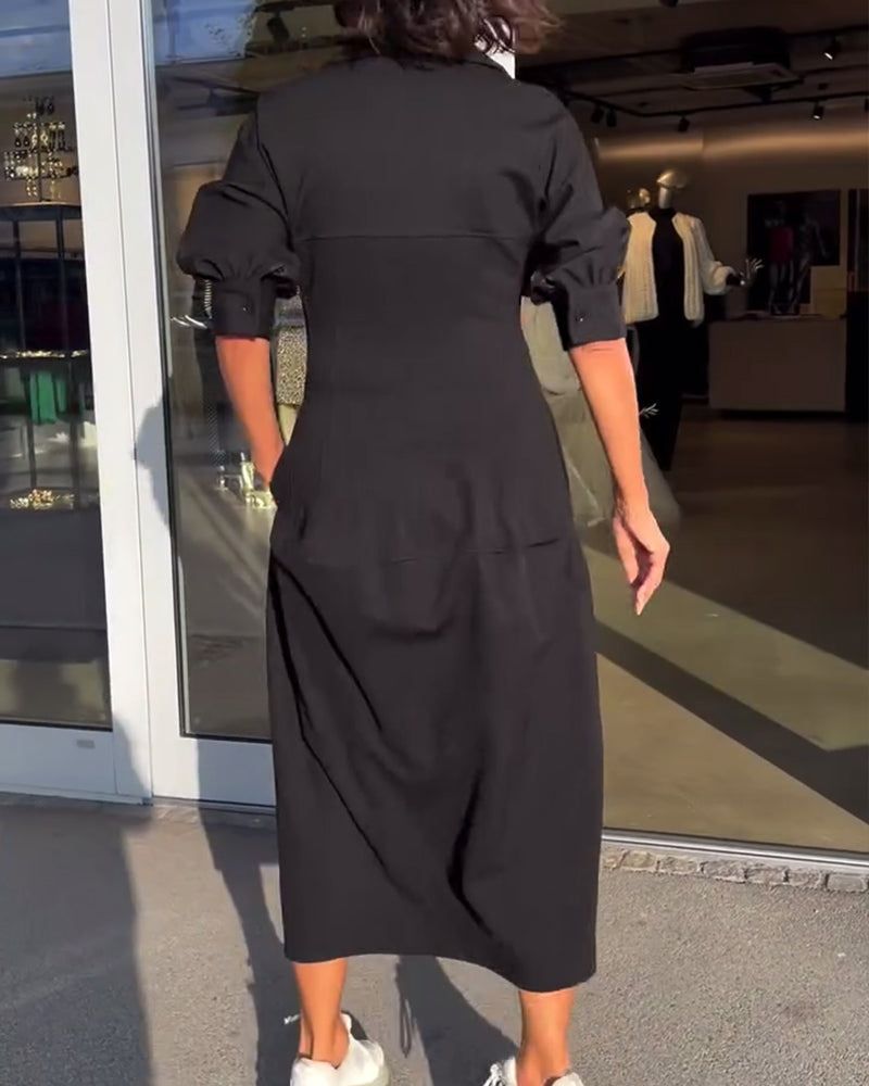Lunya - Vestido Holgado Elegante