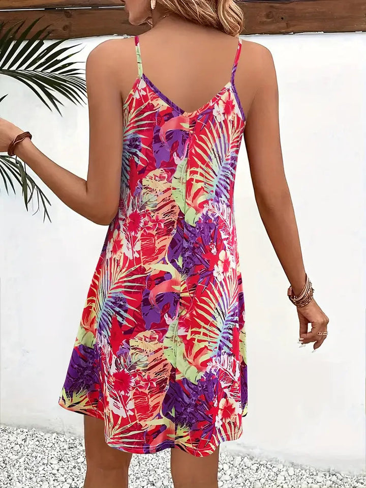 Jasmeen - Vestido Camiseta Con Cuello En V