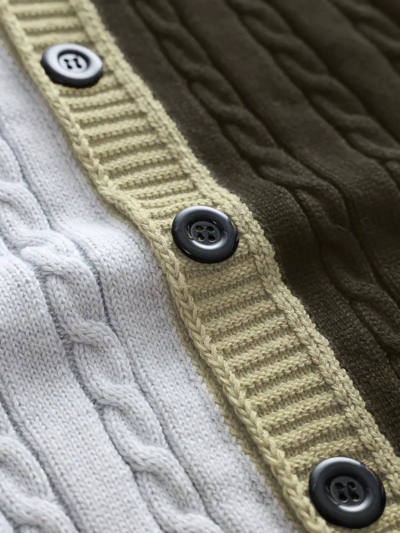 Bryant - Cárdigan De Manga Larga De Punto Transpirable