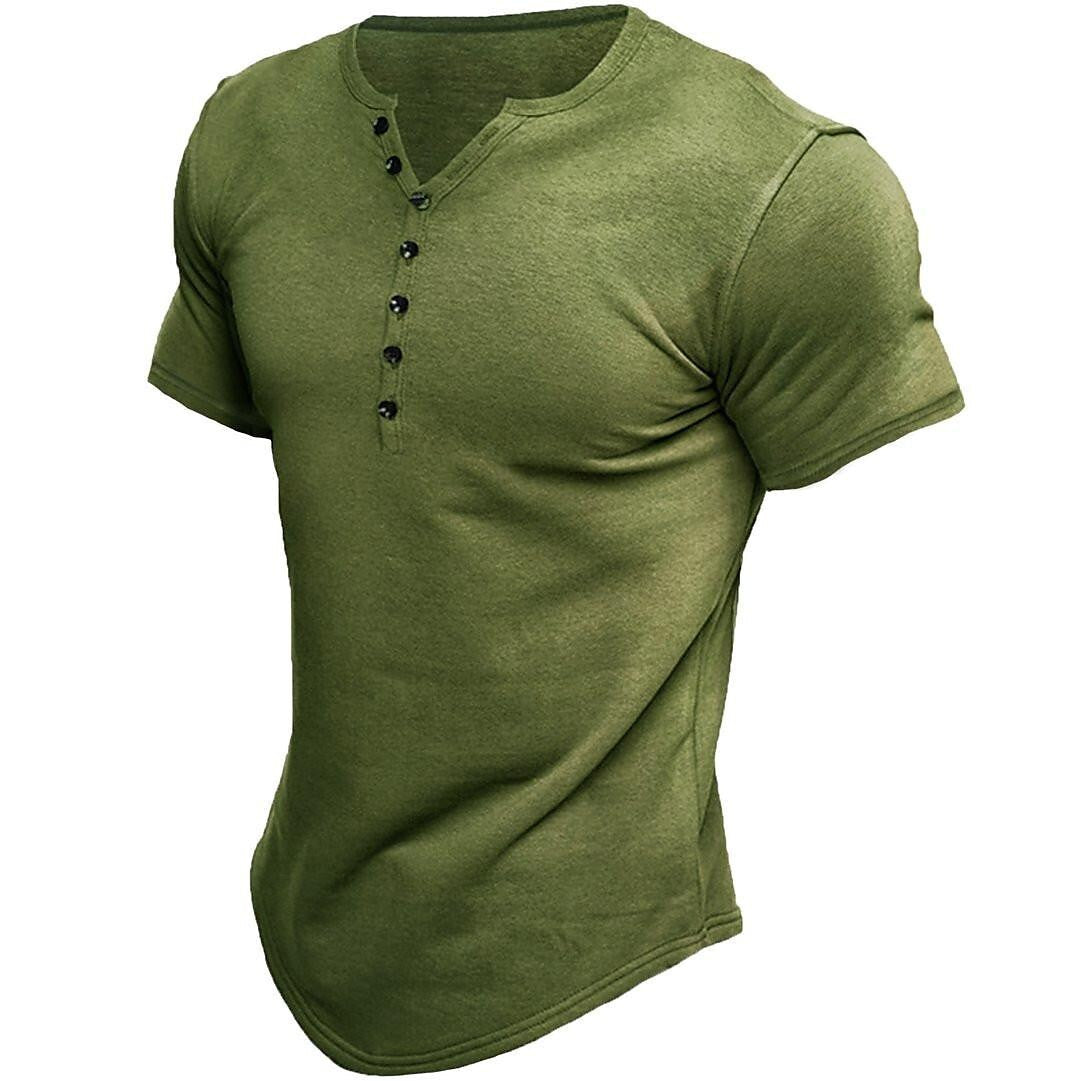 Roberto - Camiseta Casual de Manga Corta