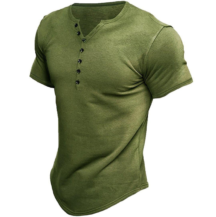 Roberto - Camiseta Casual de Manga Corta