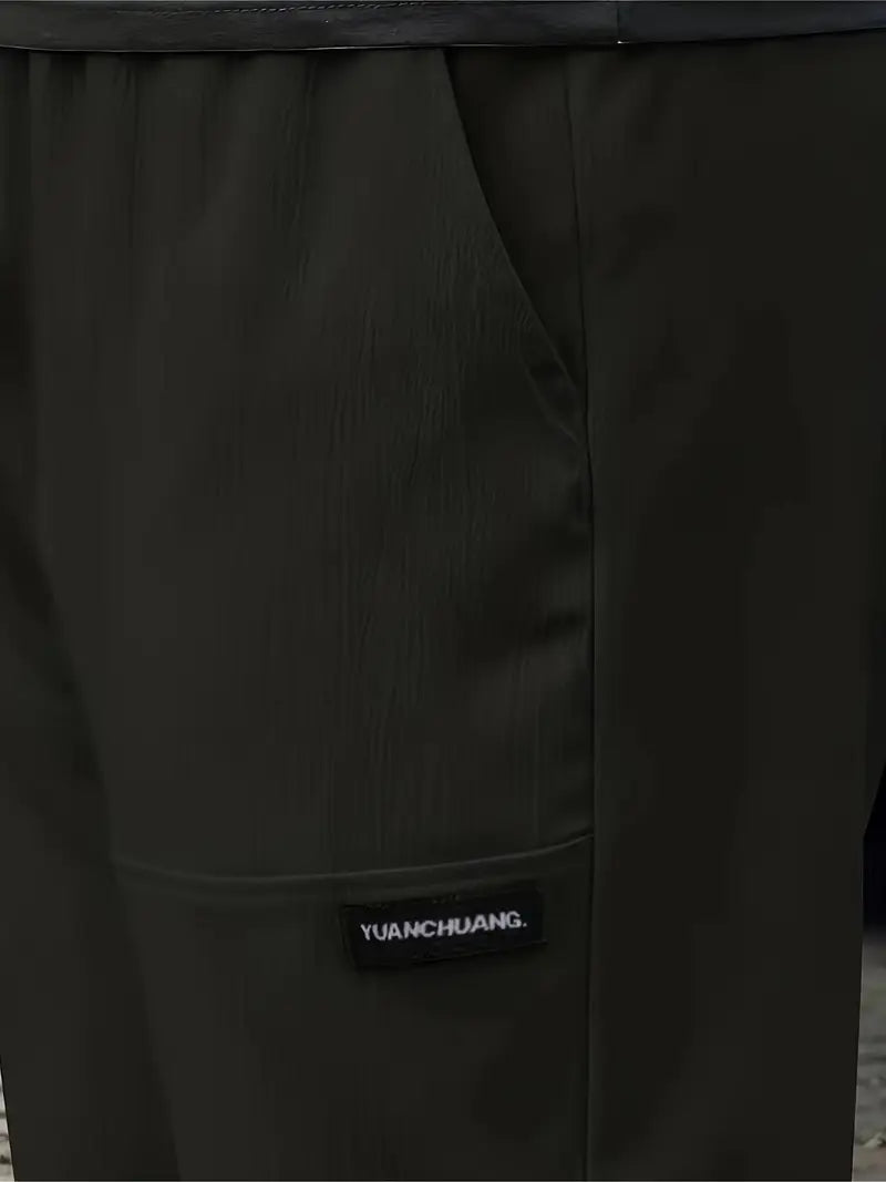 Travys - Pantalones Deportivos Informales Con Bolsillos