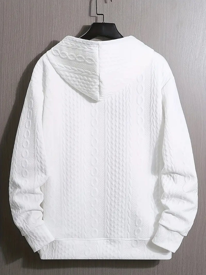 Pruitt - Sudadera Con Capucha De Manga Larga De Punto