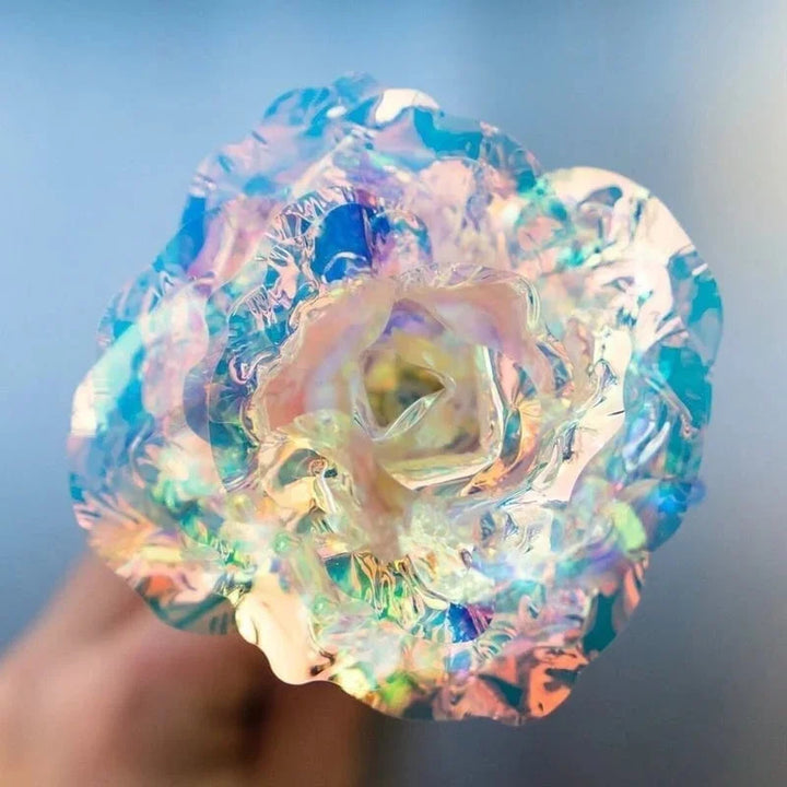 GlowPetal - Rosa De Cristal Colorida