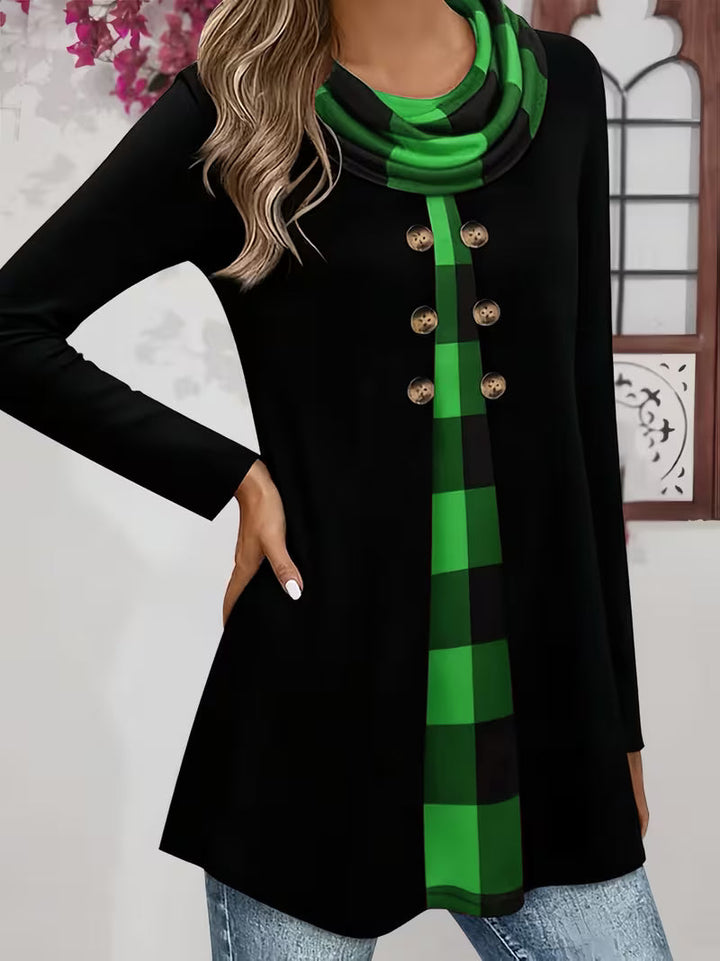 Sahar - Camiseta Con Cuello Con Volantes