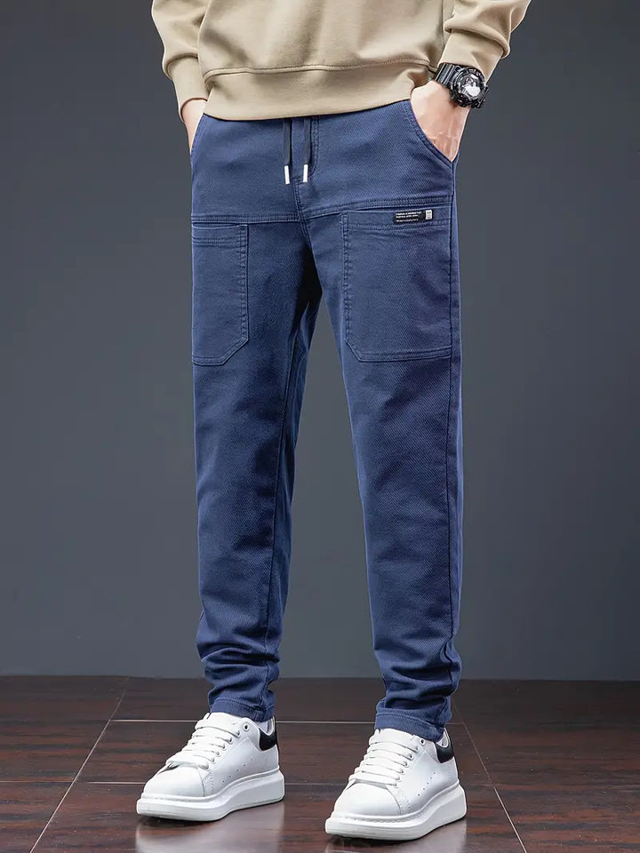 Jarrett - Elegante Pantalón Jogger Con Cintura y Cordón Ajustable