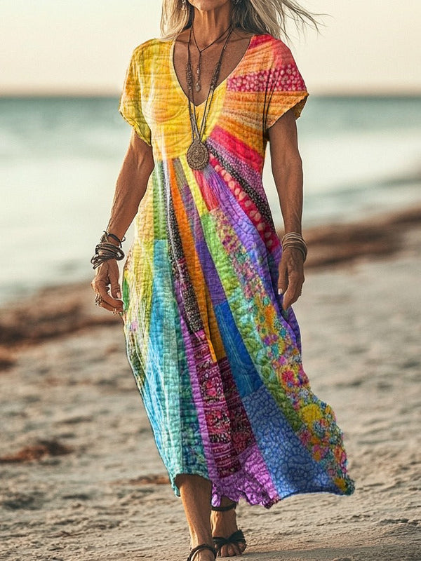 Rashmika - Elegante Vestido Bohemio