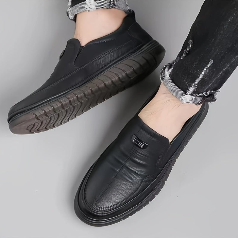 Faran - Zapatos Sin Cordones Con Costuras y Suelas Texturizadas