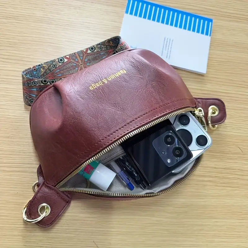 Jasleen - Bolso Bandolera Con Correa Ancha