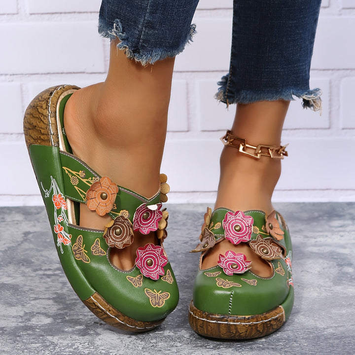 Oprah - Sandalias Elegantes Con Cuña Antideslizante