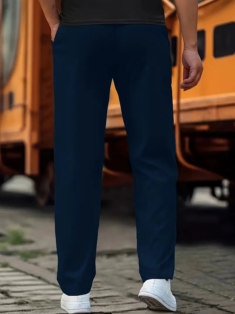Travys - Pantalones Deportivos Informales Con Bolsillos