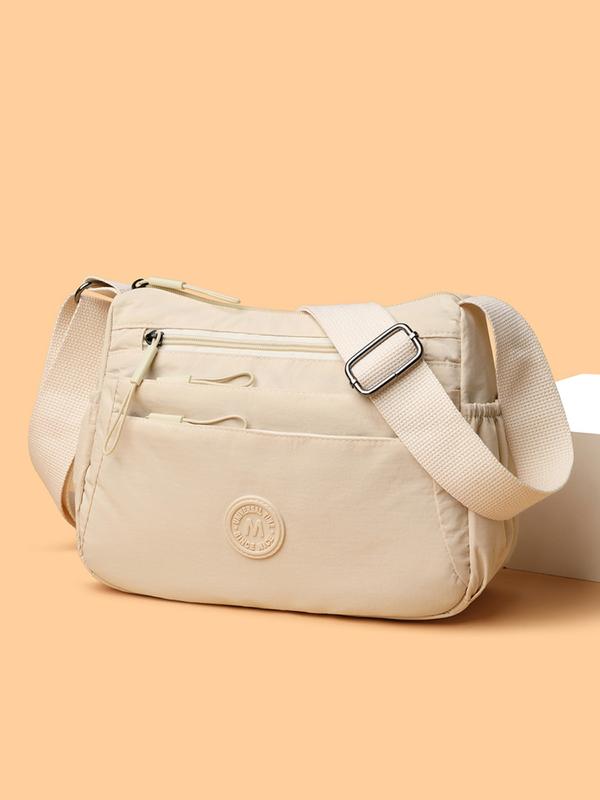 Cilka - Bolso Bandolera Con Cremallera y Bolsillos