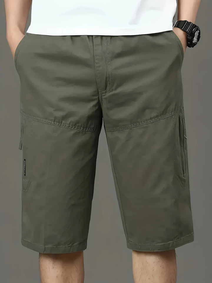 Stepan - Pantalones Cortos Carga Transpirables y Con Múltiples Bolsillos