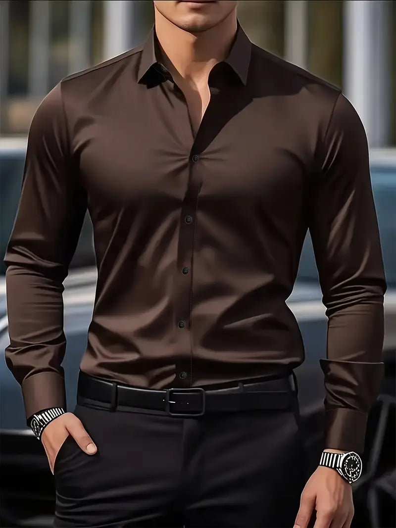 Marlon - Camisa De Manga Larga Transpirable