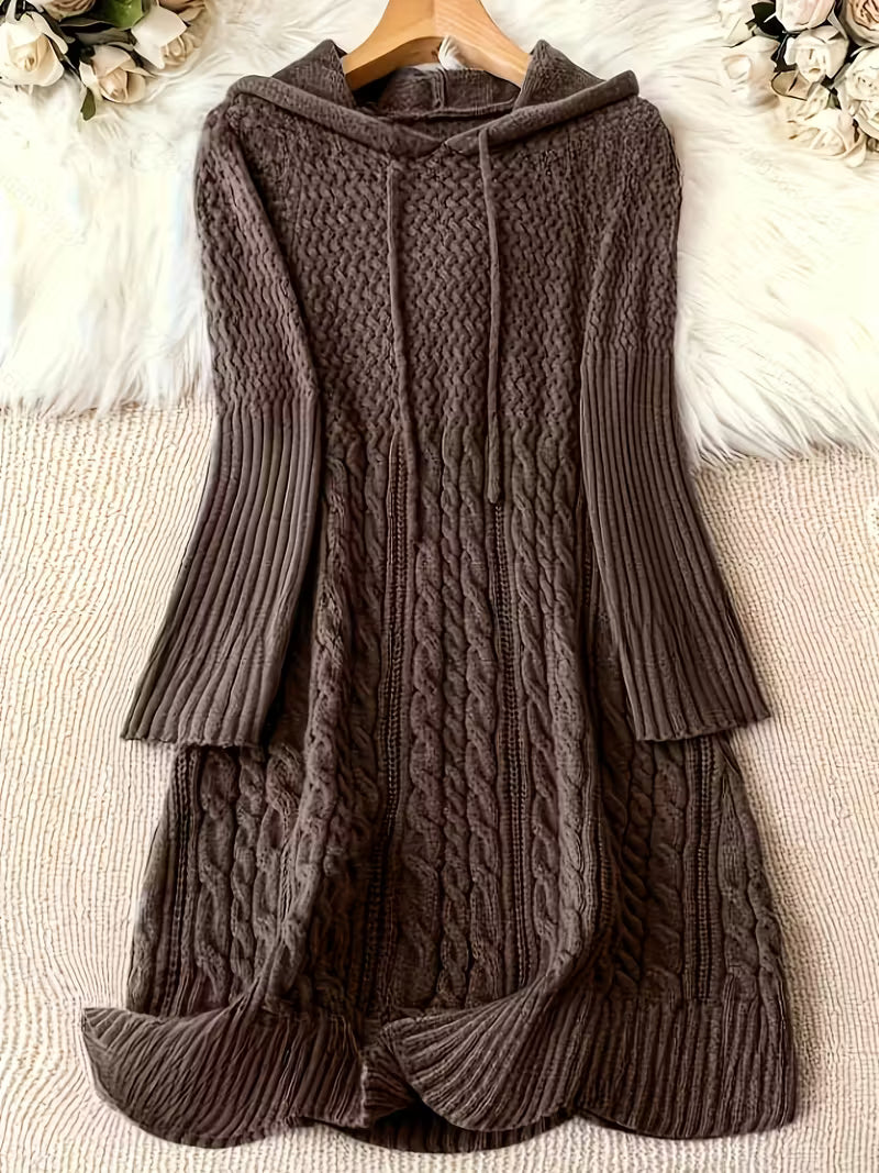 Jakynta - Vestido Informal Con Capucha