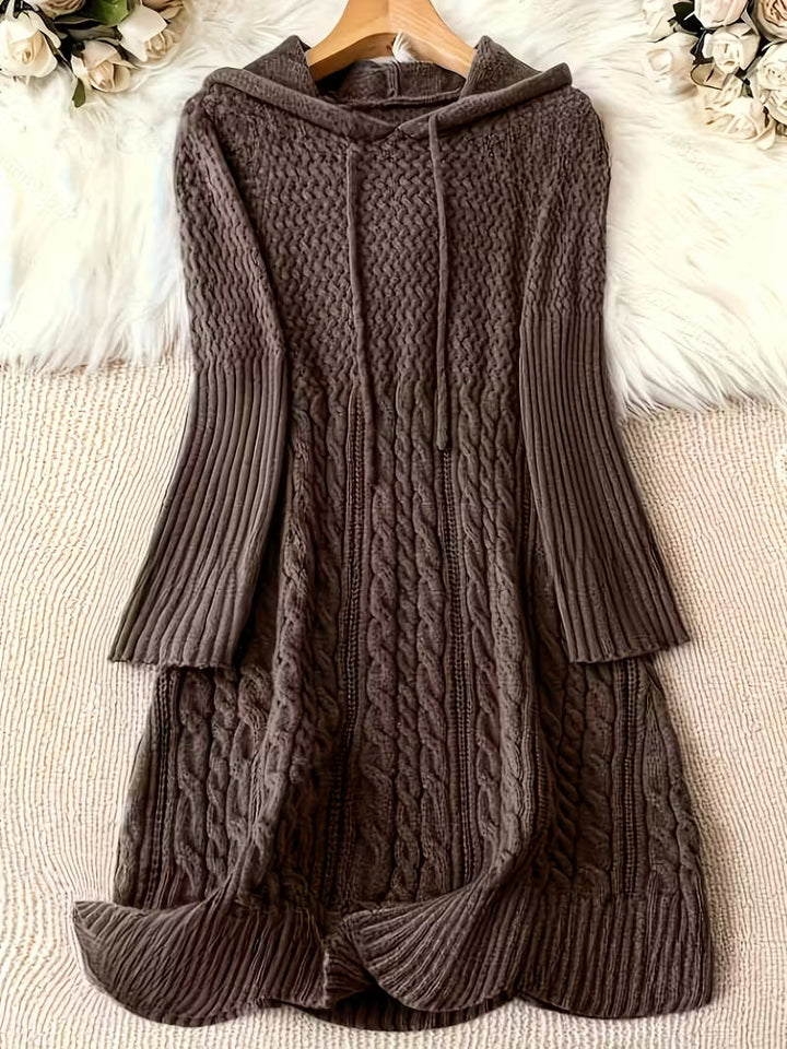 Jakynta - Vestido Informal Con Capucha