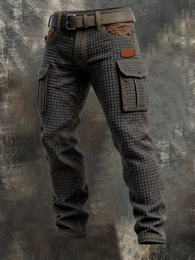 Wiliamson - Pantalones De Trabajo Multifuncionales Retro Con Bolsillos