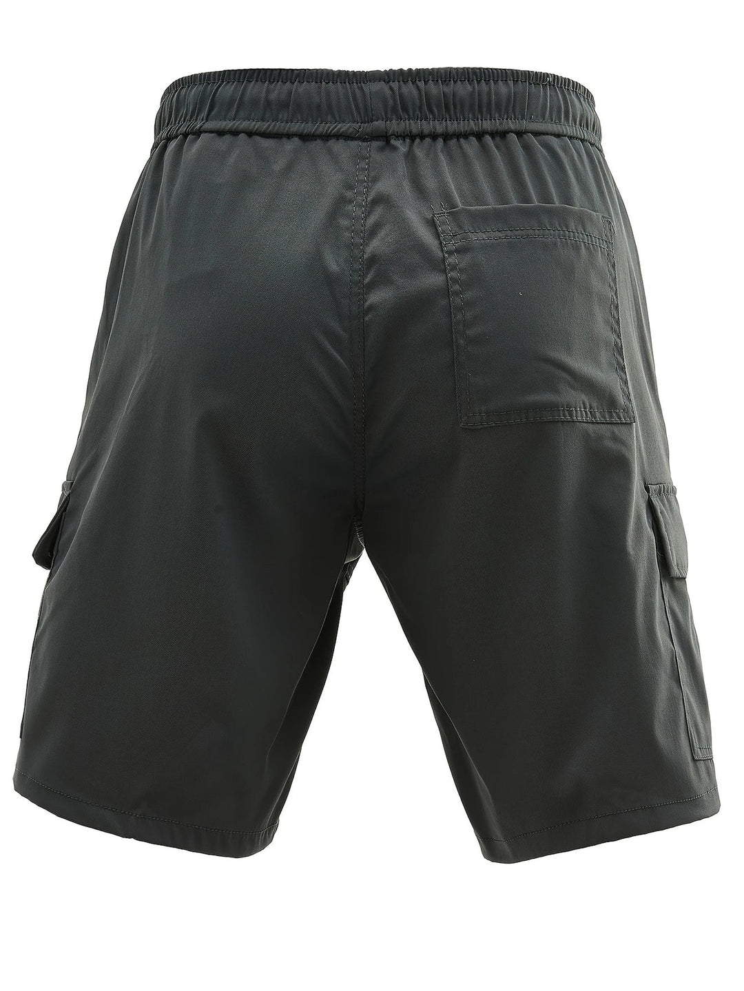 Lewand - Pantalones Cortos Cargo Elegantes y Holgados Con Bolsillo Lateral