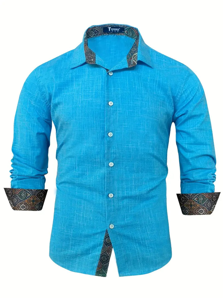 Teodoro - Camisa De Manga Larga Con Botones