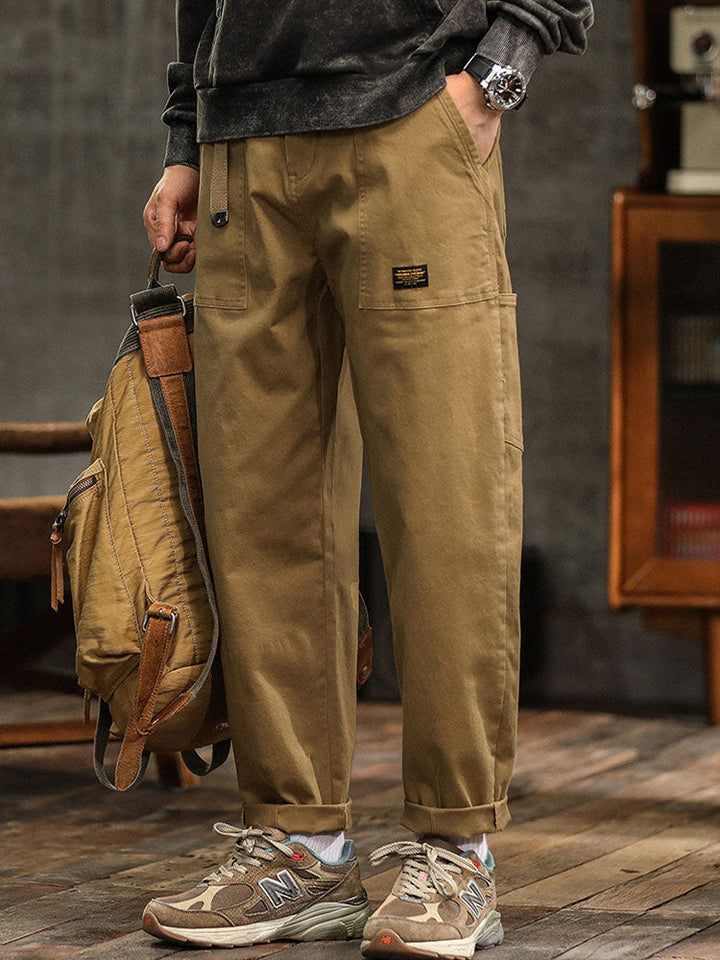 Rasmus - Elegante Pantalón Cargo Con Bolsillos