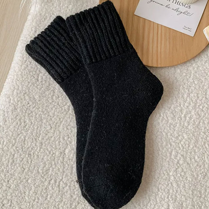Woolora - Lujo Lana Cálida Calcetines