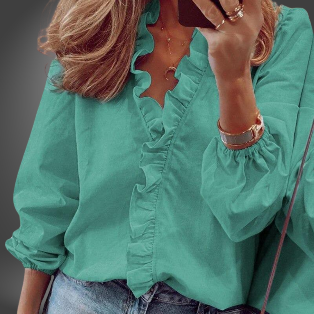 Tana - Blusa Elegante Hecha a Mano