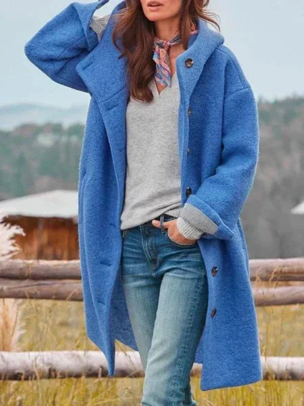 Janushi - Abrigo Elegante de Invierno de Manga larga