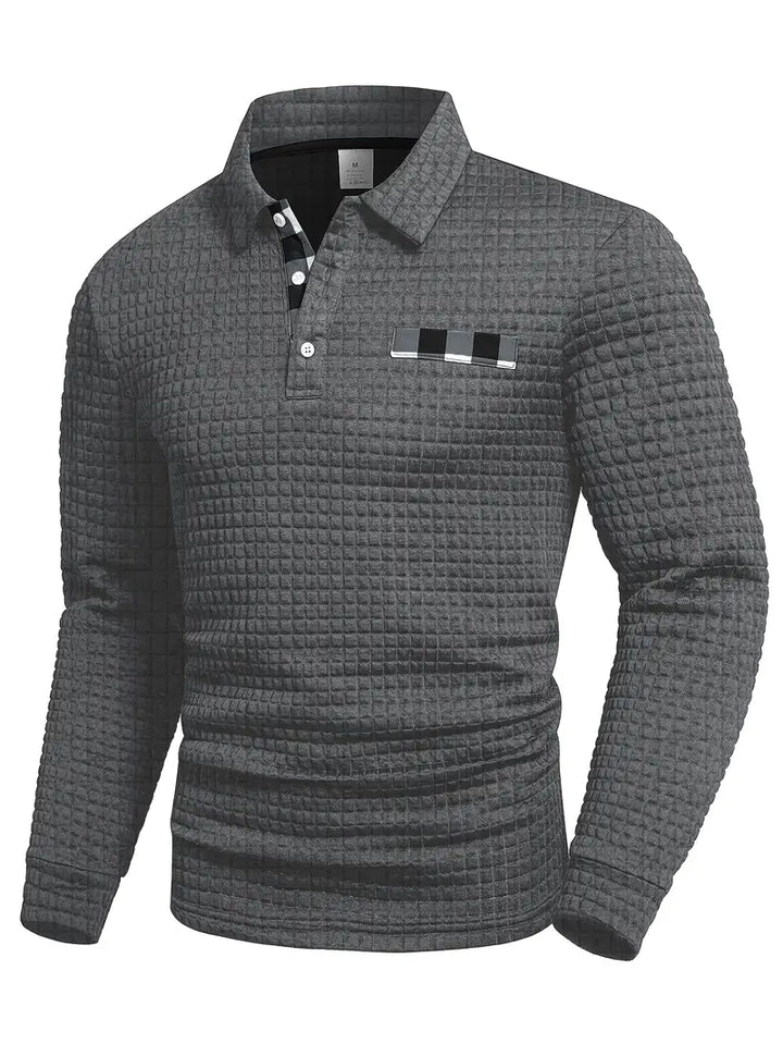 Hughes - Camisa Informal De Punto Grueso Con Botones