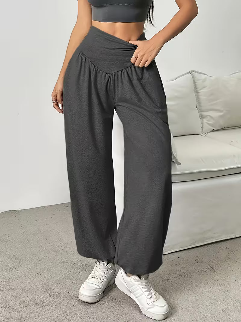 Millora - Pantalones Elásticos, Suaves Y De Pernera Ancha