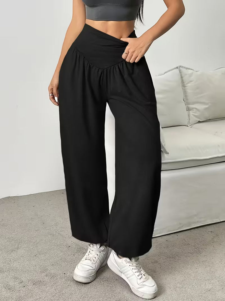 Millora - Pantalones Elásticos, Suaves Y De Pernera Ancha