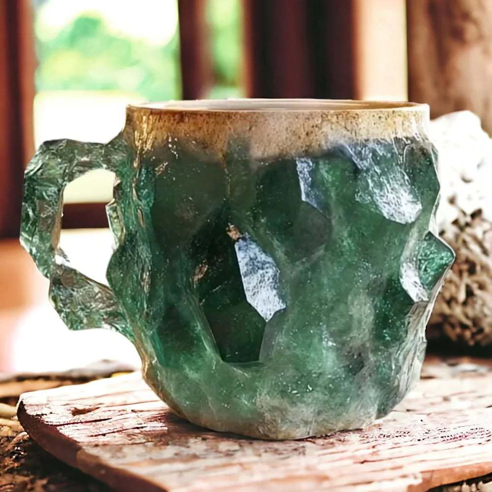 CrystalMug - Tazas De Café De Cristal Mineral
