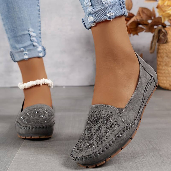 Orital - Mocasines Suaves Cosidos Vintage