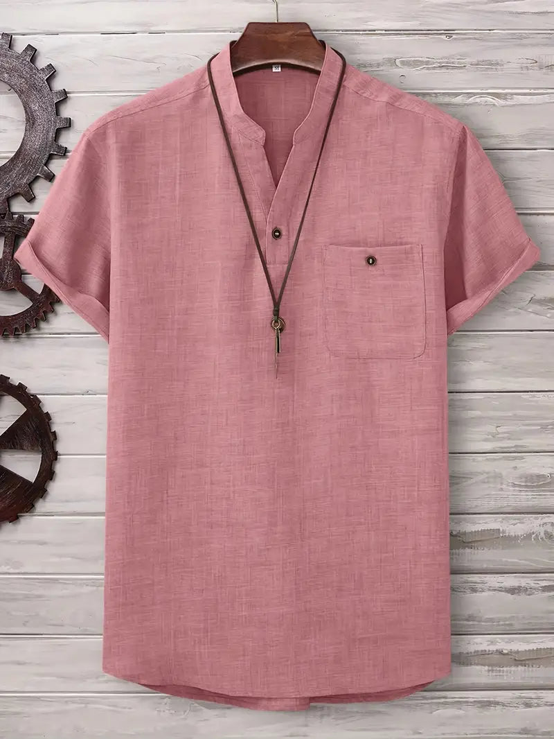 Kieth - Camisa De Manga Corta Con Bolsillo Delantero