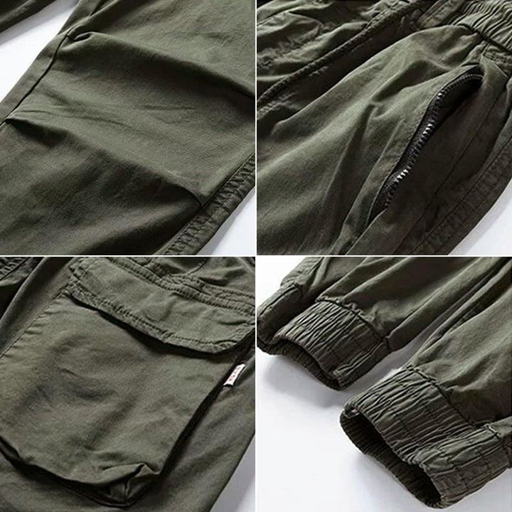Guntram - Pantalones Cargo Elásticos Con Elastano