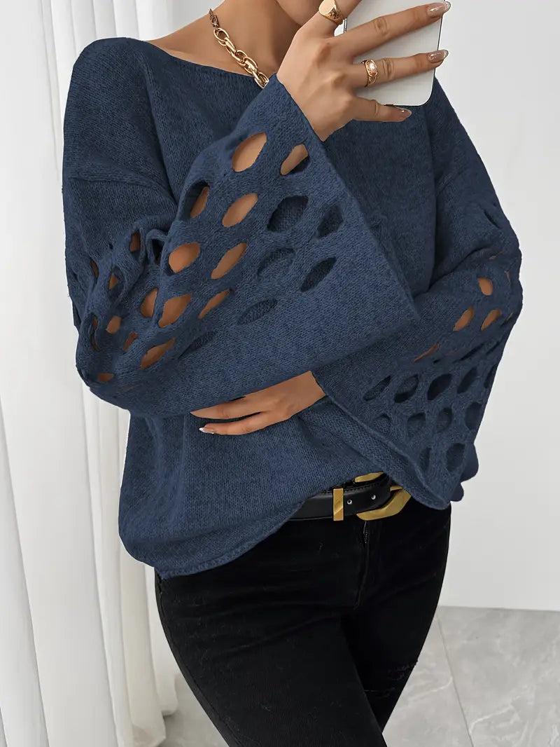 Lanola - Jersey Informal Con Mangas Acampanadas