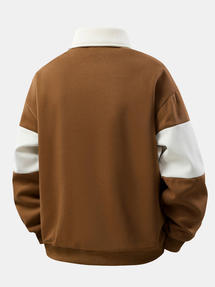 Jefro - Sudadera Con Bloques De Color y Pantalones De Pana