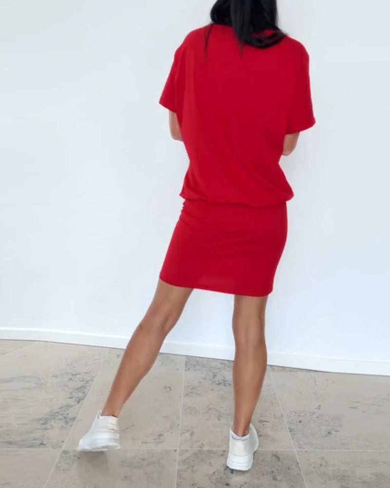 Ulrika - Minivestido De Manga Corta