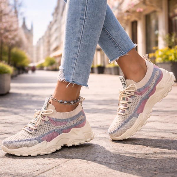 Annelien - Cómodas Zapatillas De Punto