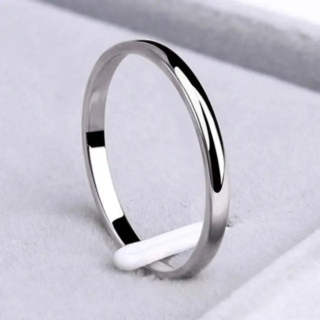 PureHalo - Anillos Sencillos y Lisos Antialérgicos