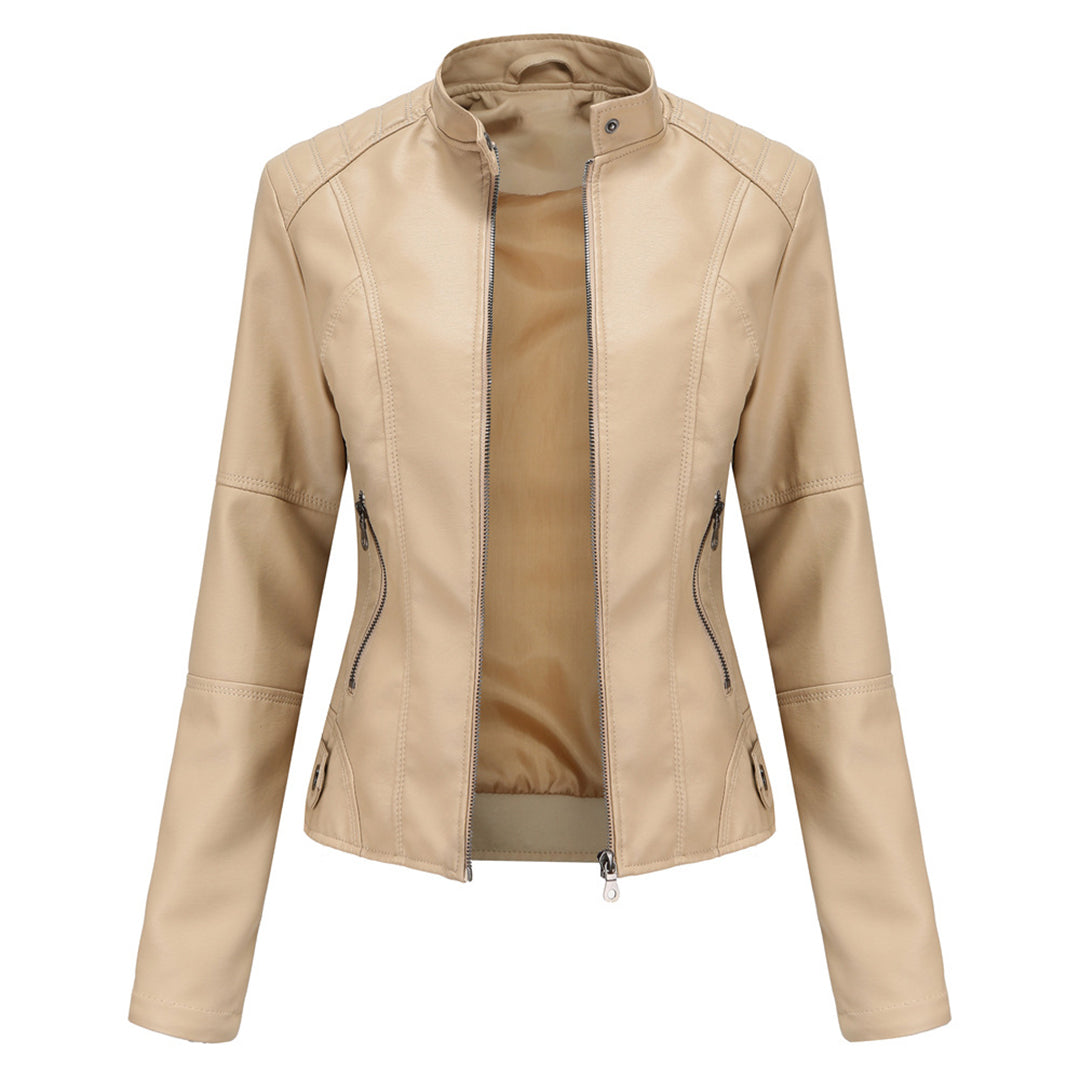 Hanneke - Elegante Chaqueta de Cuero