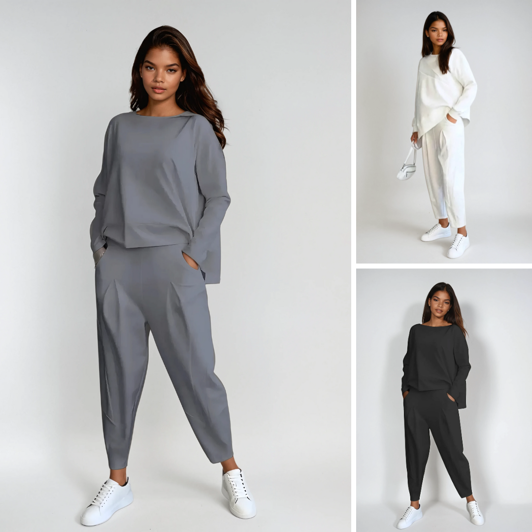 Christa - Lujoso Conjunto de Dos Piezas