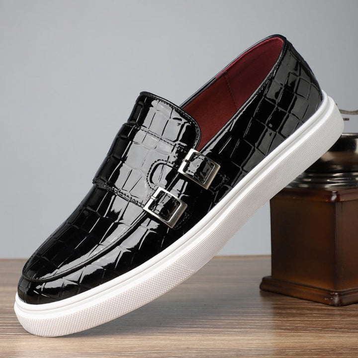 Loic - Mocasín Con Estampado De Cocodrilo