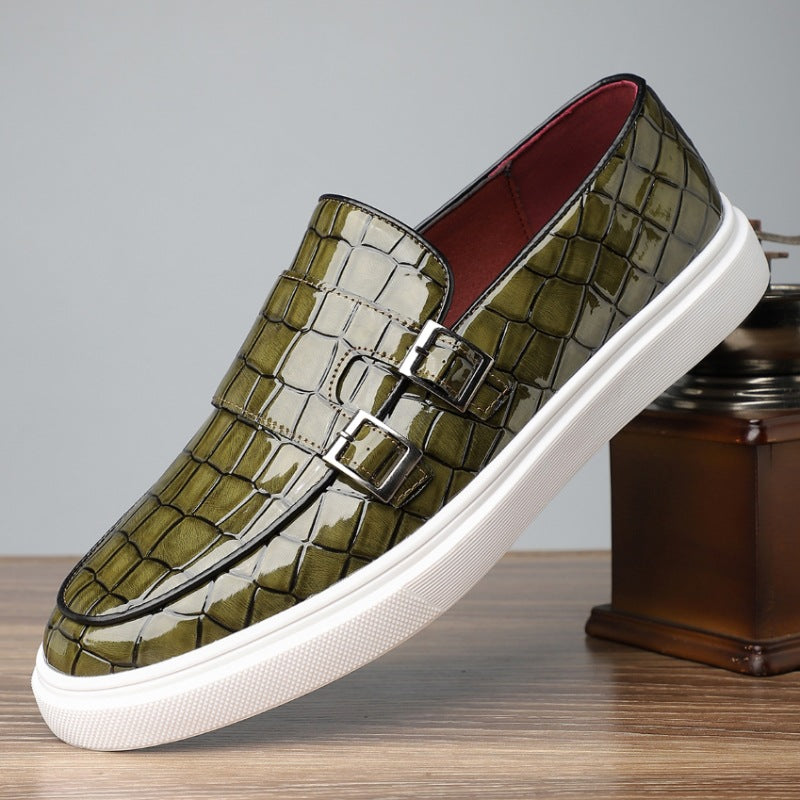 Loic - Mocasín Con Estampado De Cocodrilo
