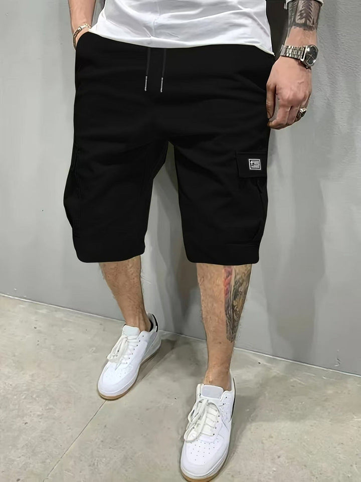 Emmitt - Multibolsillos Pantalones Cortos Tipo Cargo