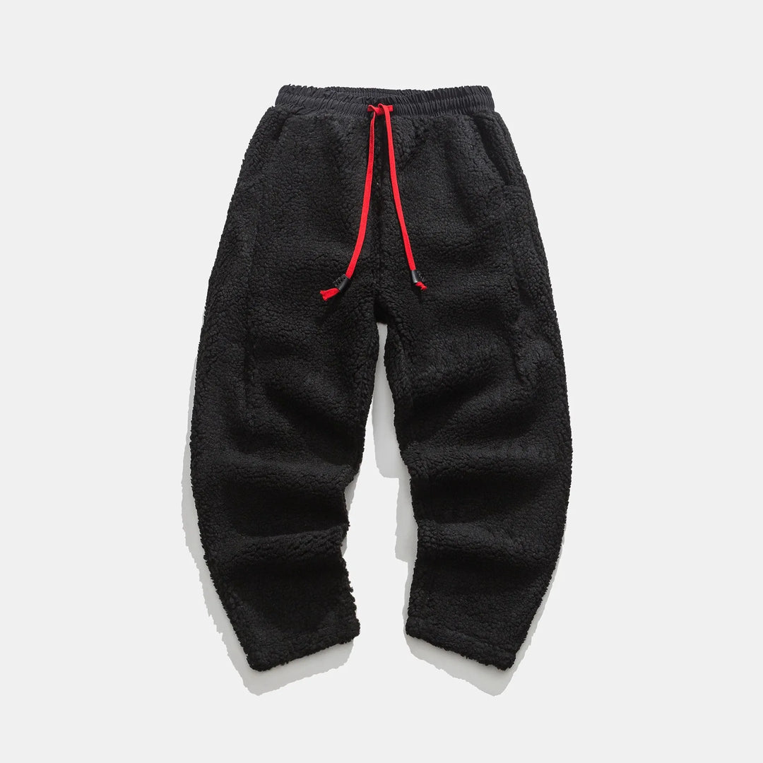 Juaib - Pantalones De Chándal De Forro Polar