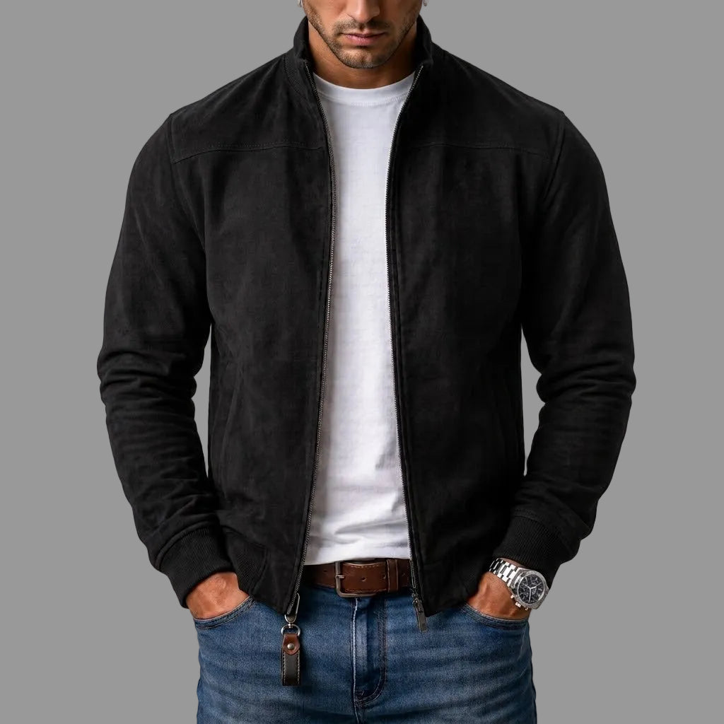 Brayden - Chaqueta Bomber De Ante