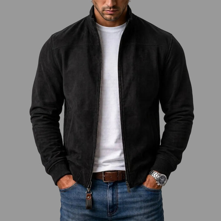 Kerral - Elegante Chaqueta De Ante