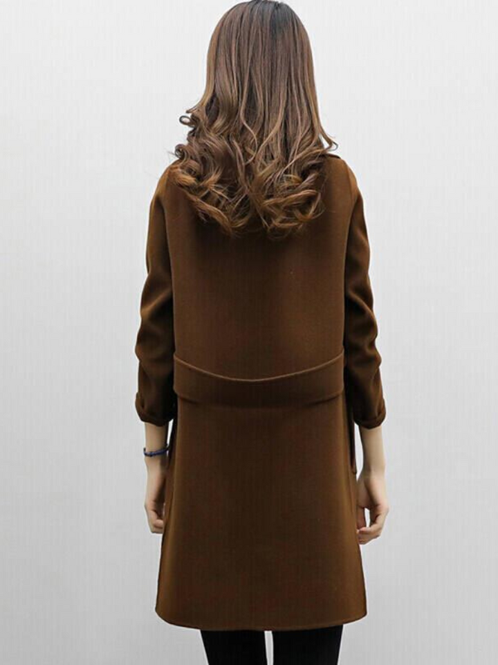 Roxana - Elegante Abrigo Cruzado